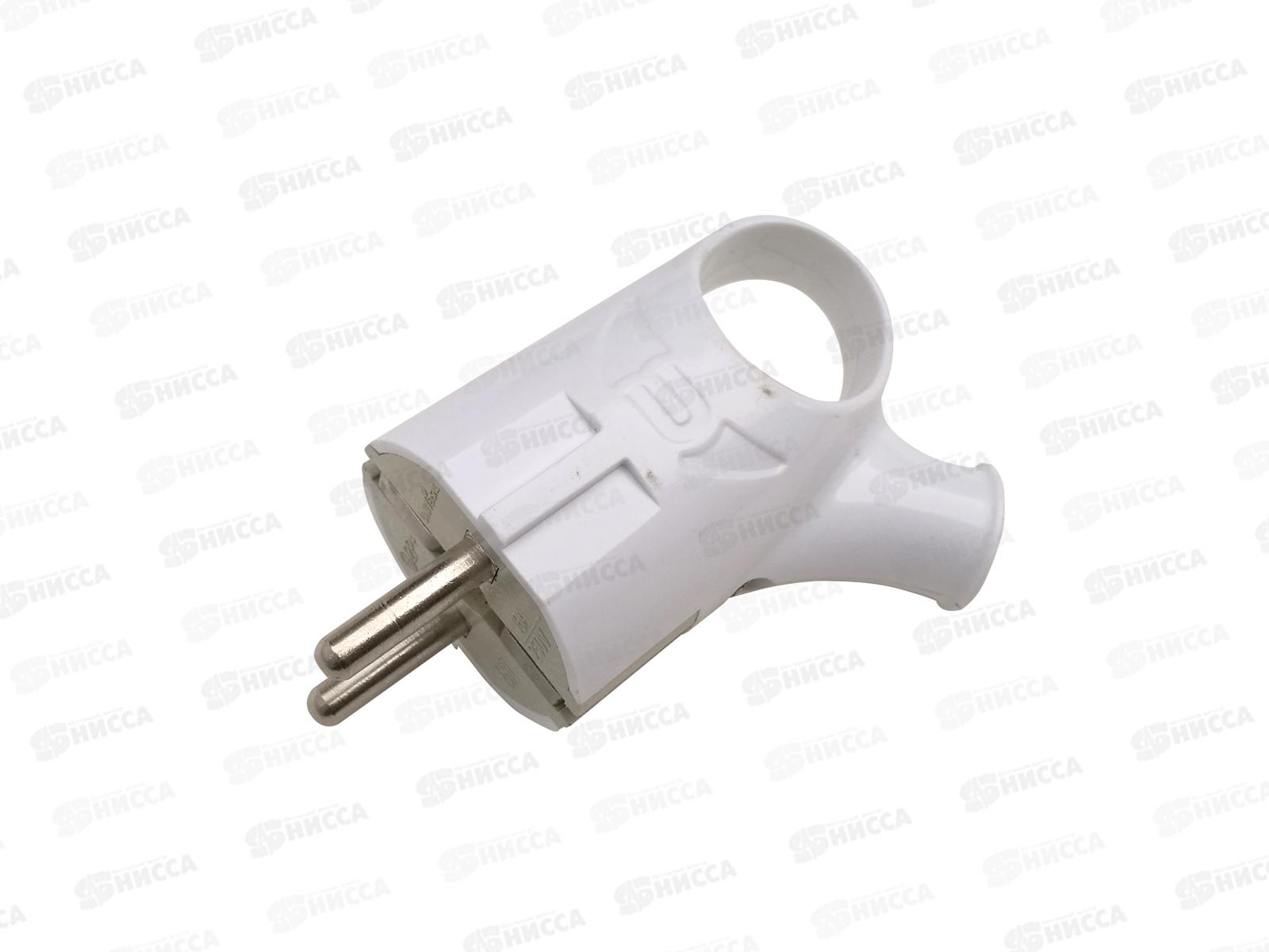 Вилка угловая IN HOME белая 16А, 4120 *35