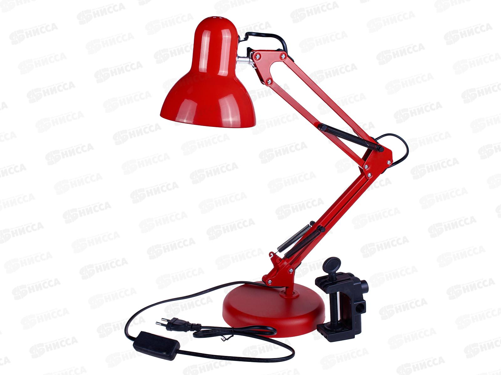 Лампа настольная под лампу СНО-15К 60 Вт Е27 IN HOME (красный)