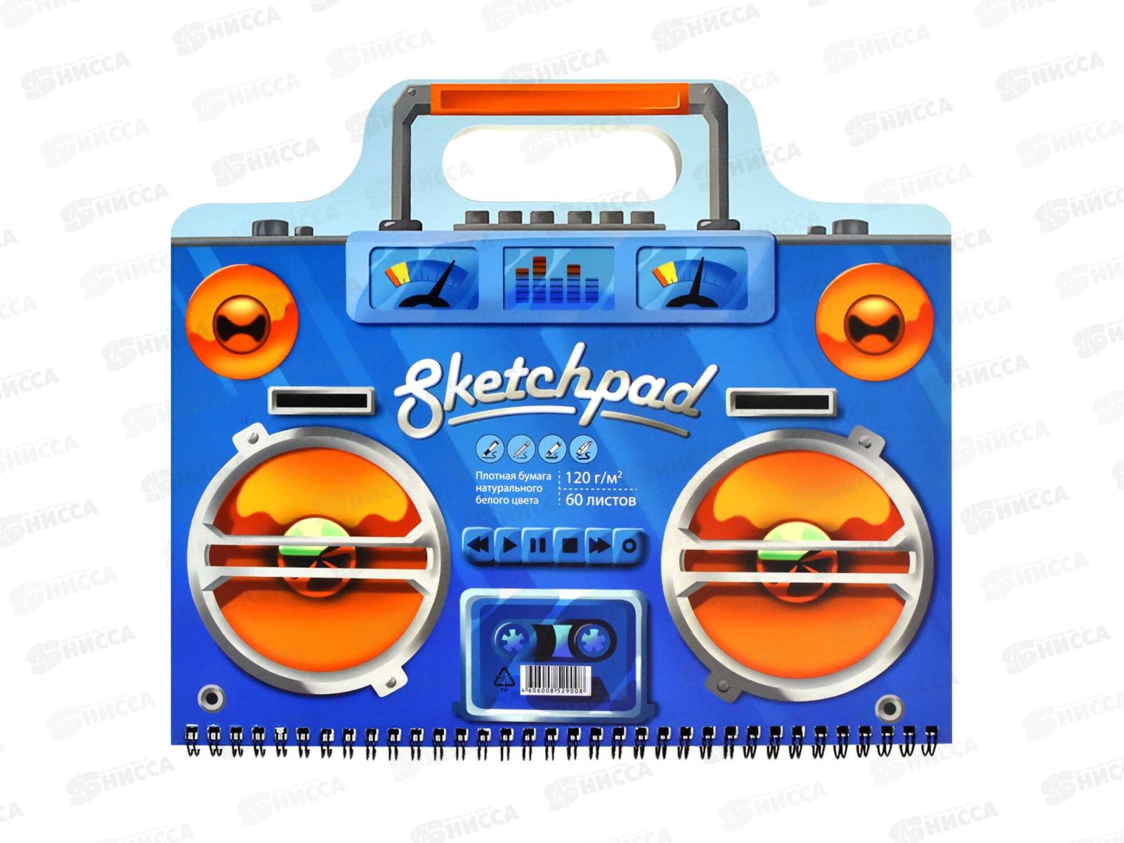 Скетчпад ФЕН 60листов Магнитофон,59744*5/20