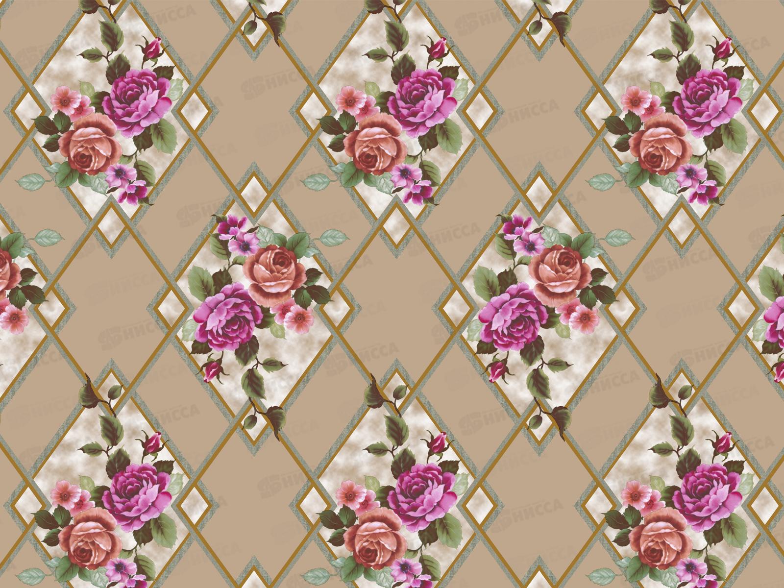 Клеенка на нетканой основе Колорит Арт.438-2 25м