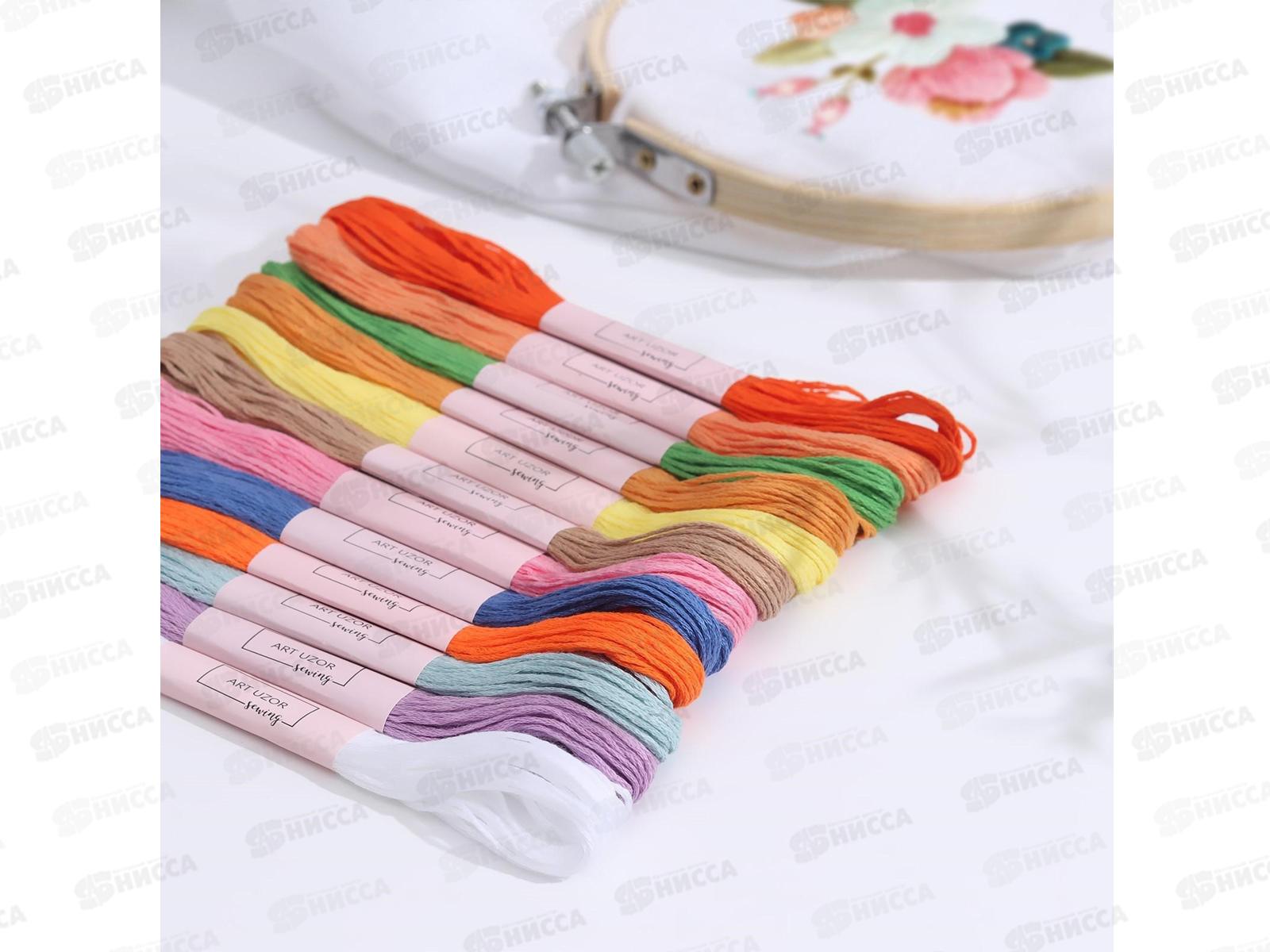 Нитки мулине уп 12шт №17 4570371