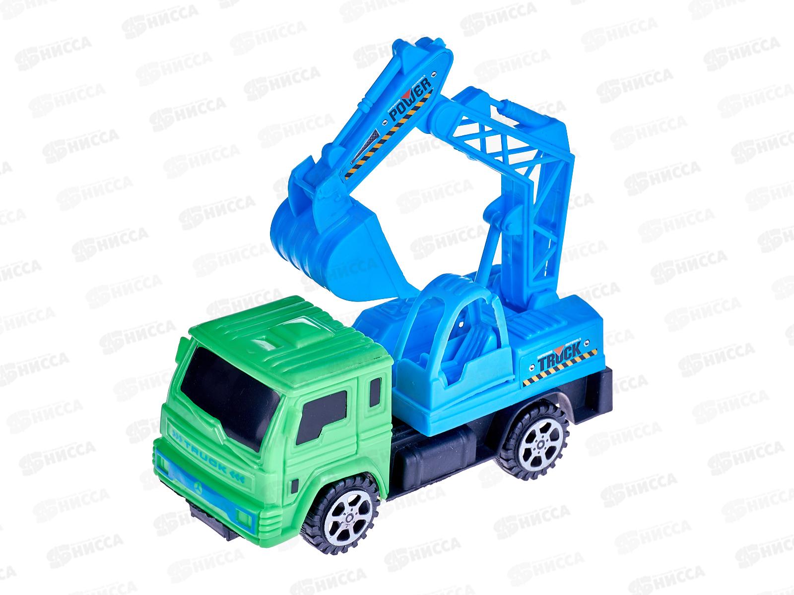 Экскаватор 801-1 инерционный пластик (039763)  Ж