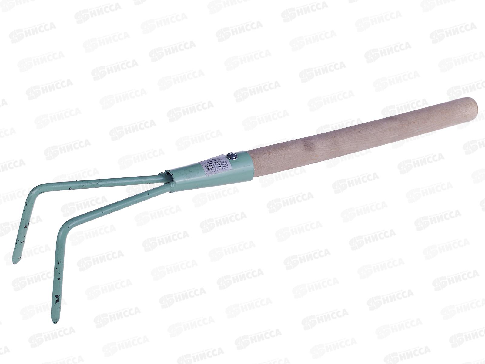 Рыхлитель, 2 зуба, деревянный черенок ON, 24-06-050