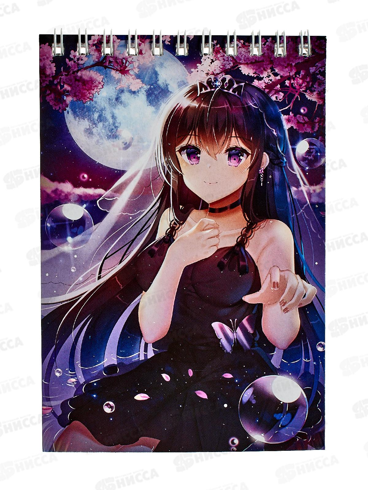 Блокнот 40л СБ А6 Anime 1, греб.верх. *10