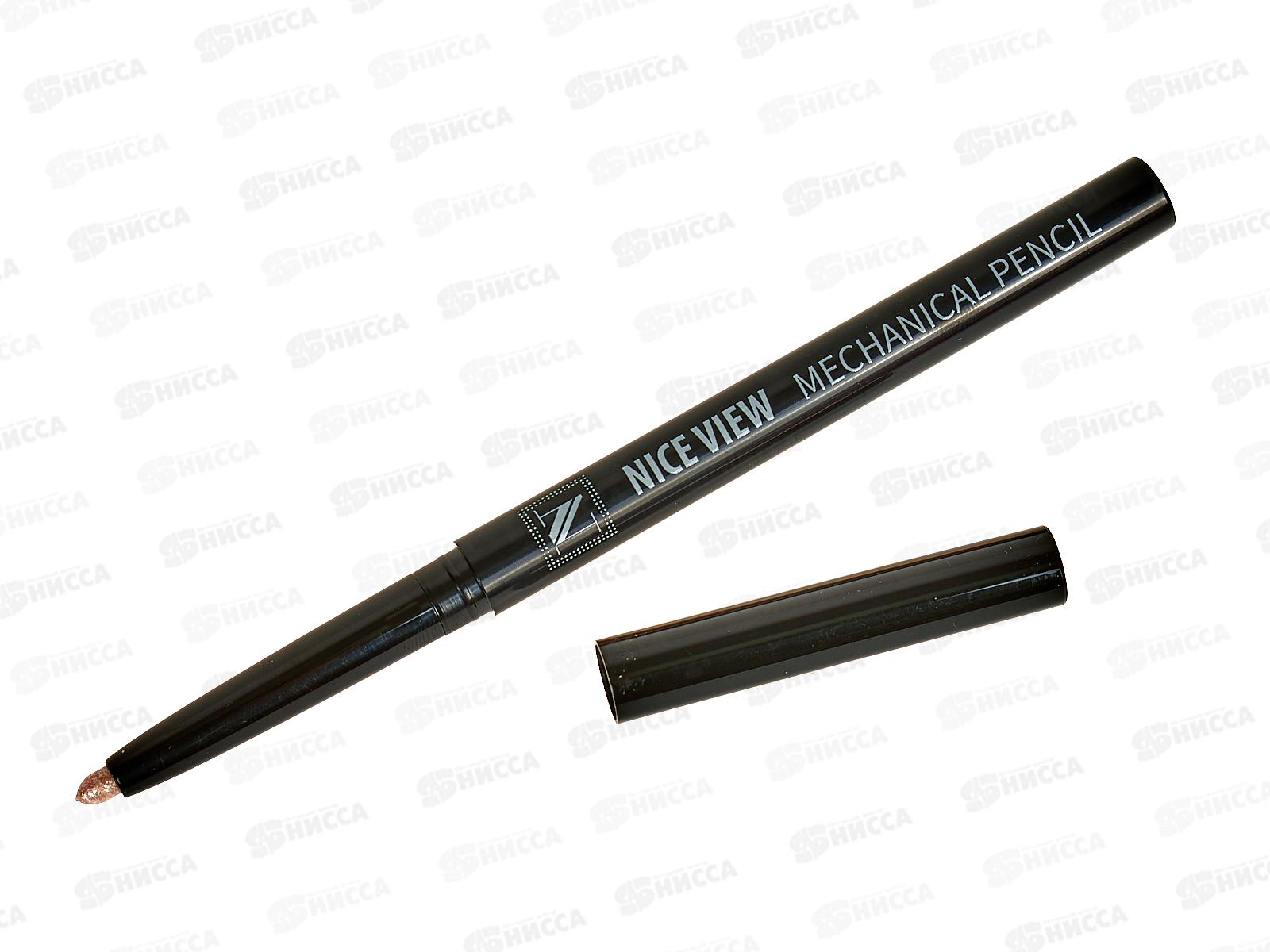 Карандаш Nice 813-2 механический эффект сияния Бежевый *12