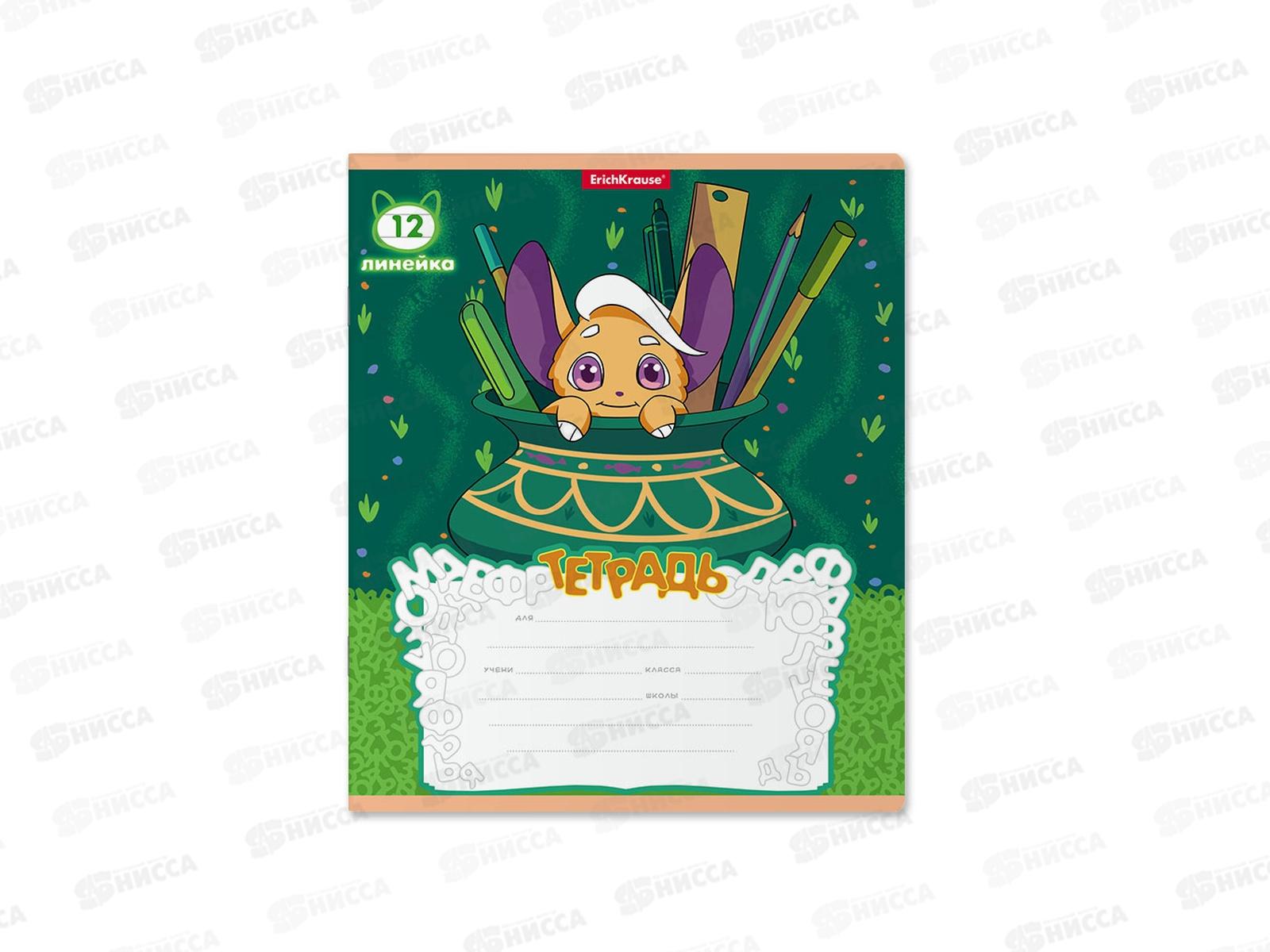 Тетрадь 12листов линия ПОЛИ Волшебный друг,58234*10/280