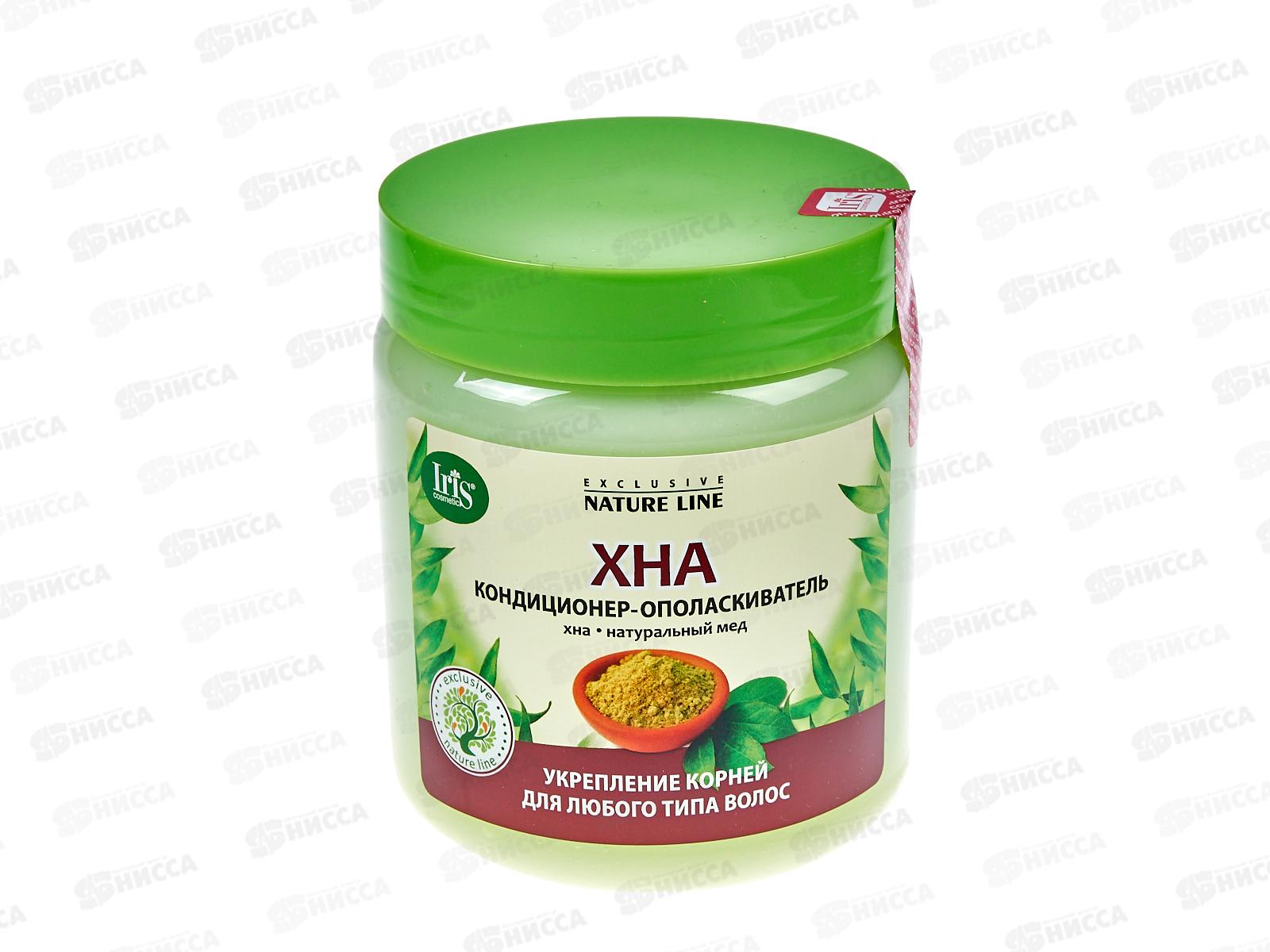 IRIS ENL Кондиционер-ополаскиватель для волос Хна 500мл *18