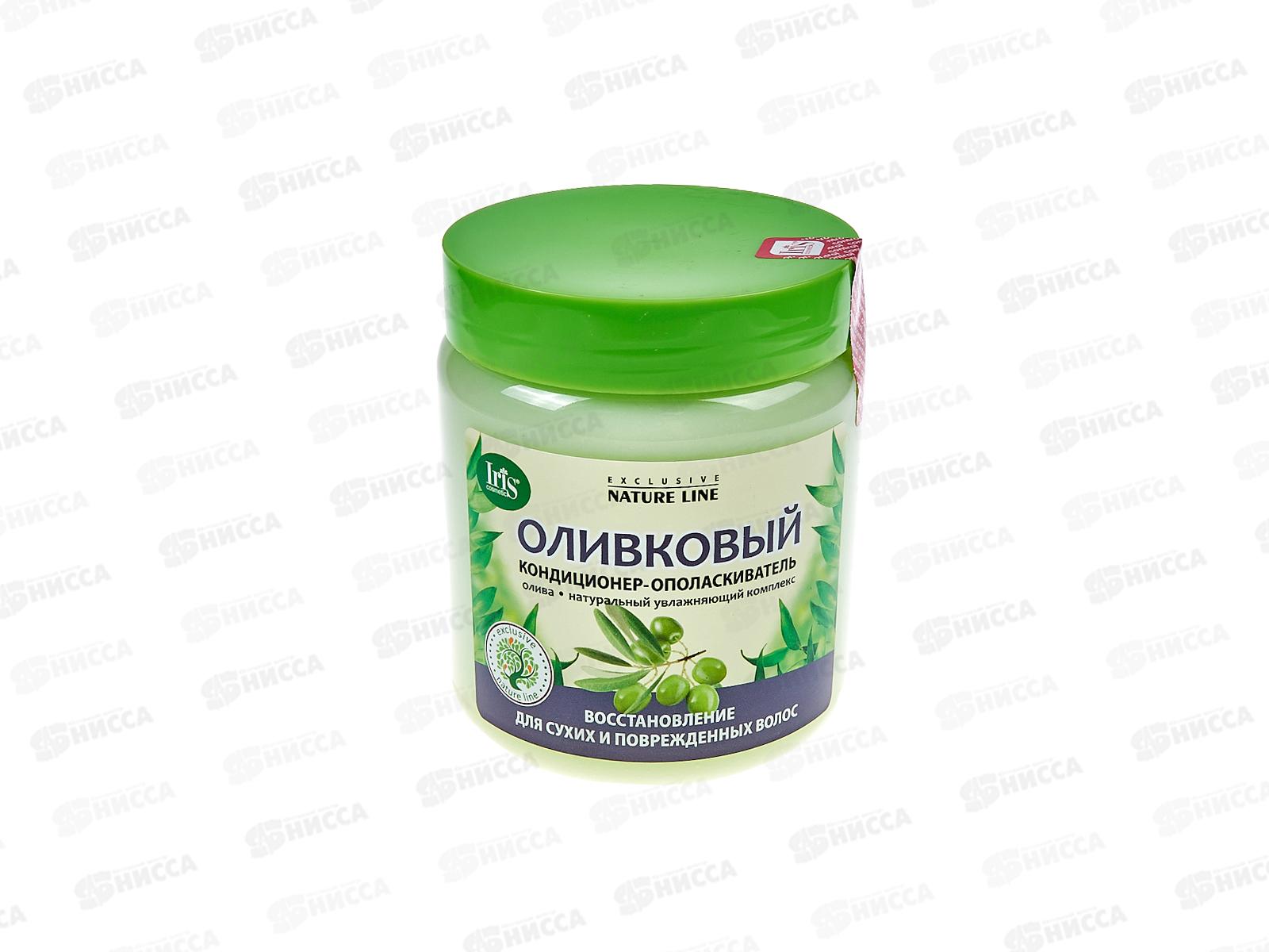 IRIS ENL Кондиционер-ополаскиватель для волос Оливковый 500мл *18