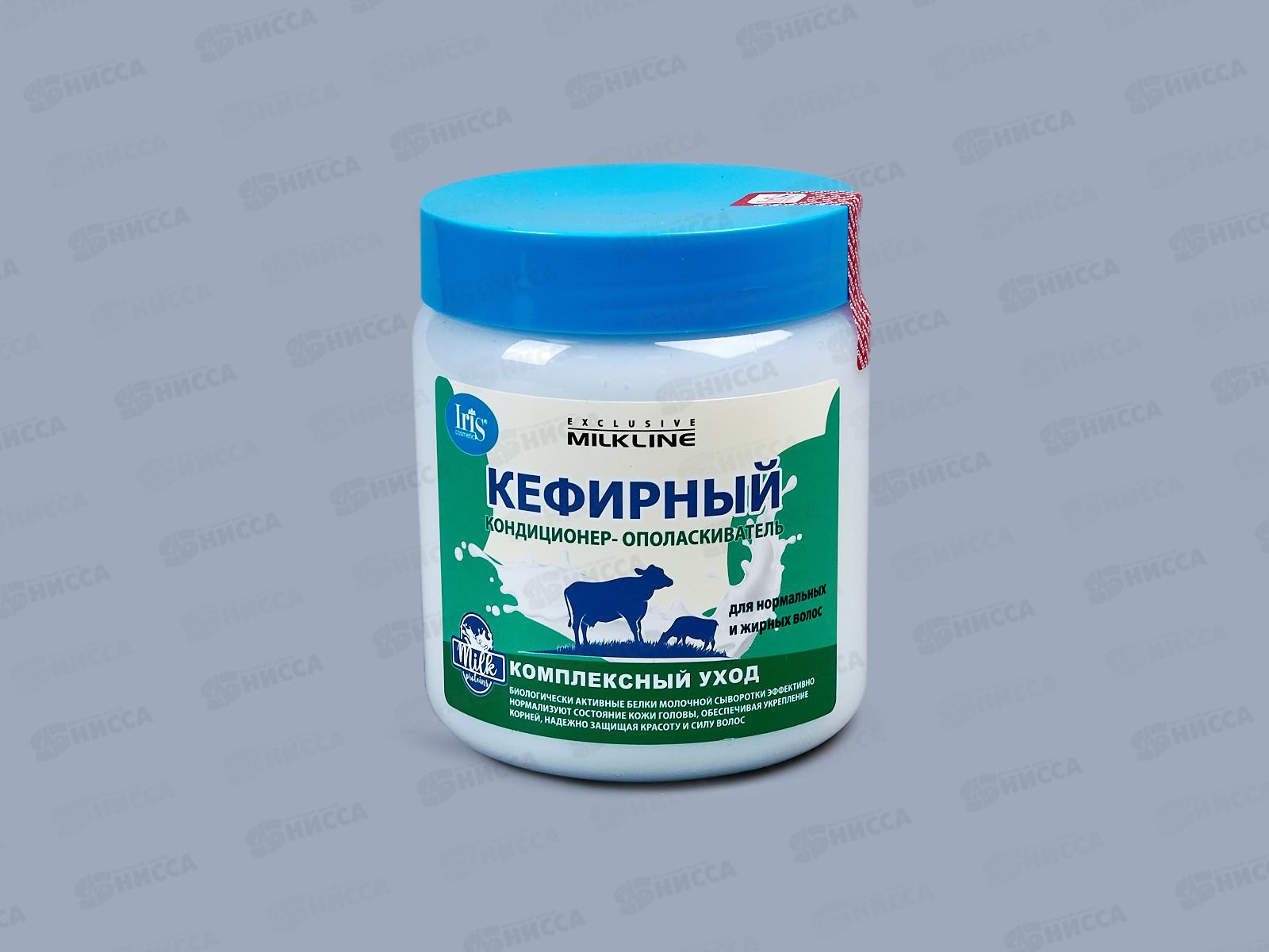 IRIS EML Кондиционер-ополаскиватель для волос Кефирный 500мл *18