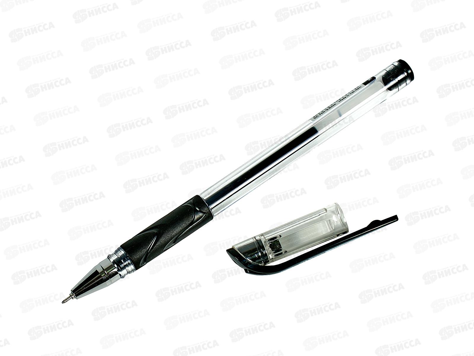 Ручка гел. FLEXoffice TEPCO, 0.5мм черная FO-GEL08 BLACK *12