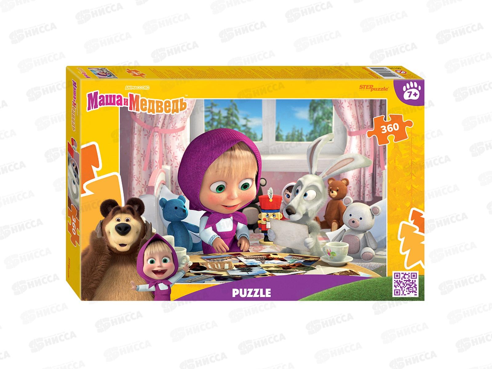 ПАЗЛЫ 360 элементов 96134 Маша и Медведь *12