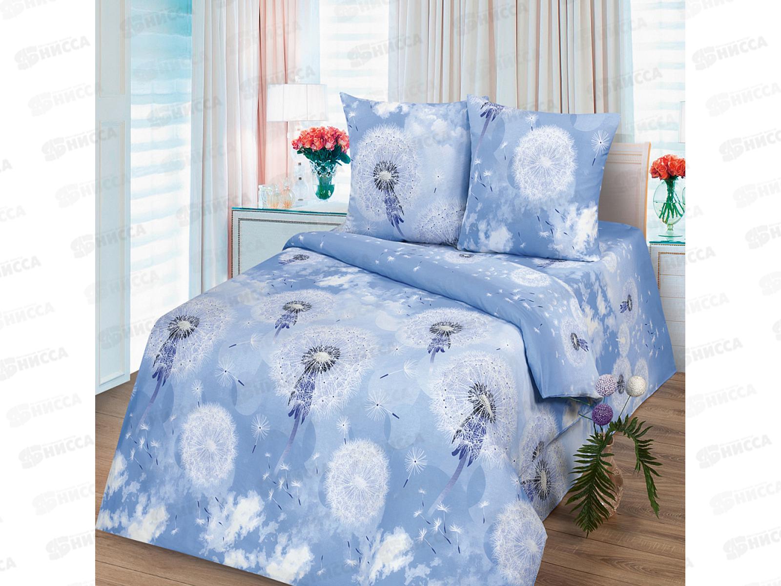 Комплект постельного белья Семейный бязь набивная, плотность 125 Одуванчики