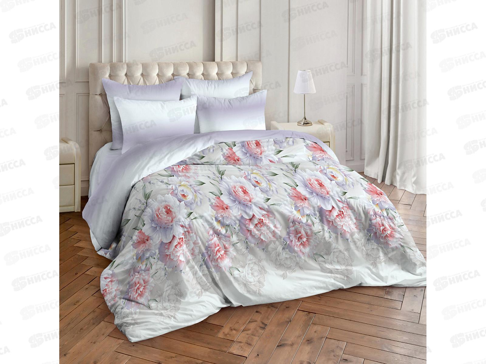 Комплект постельного белья Евро-1 Поплин Пломбир