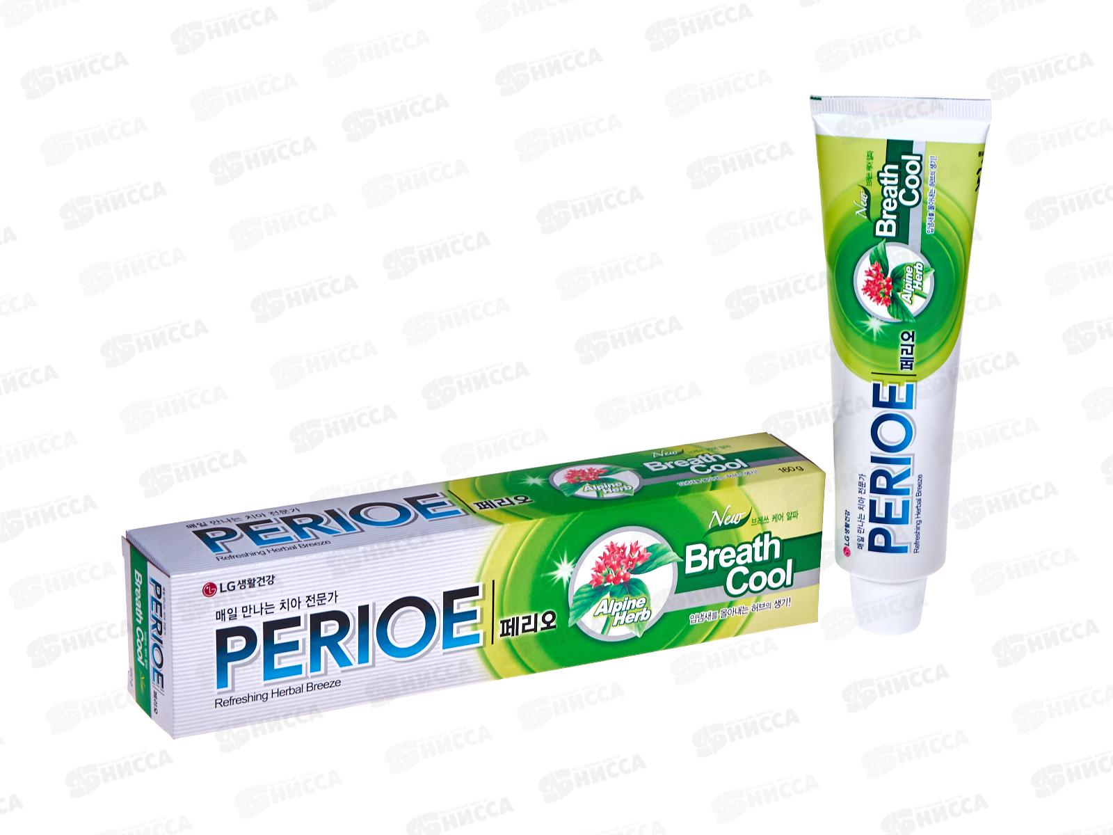 PERIOE зубная паста C.C.Alpha освежающая дыхание 160г