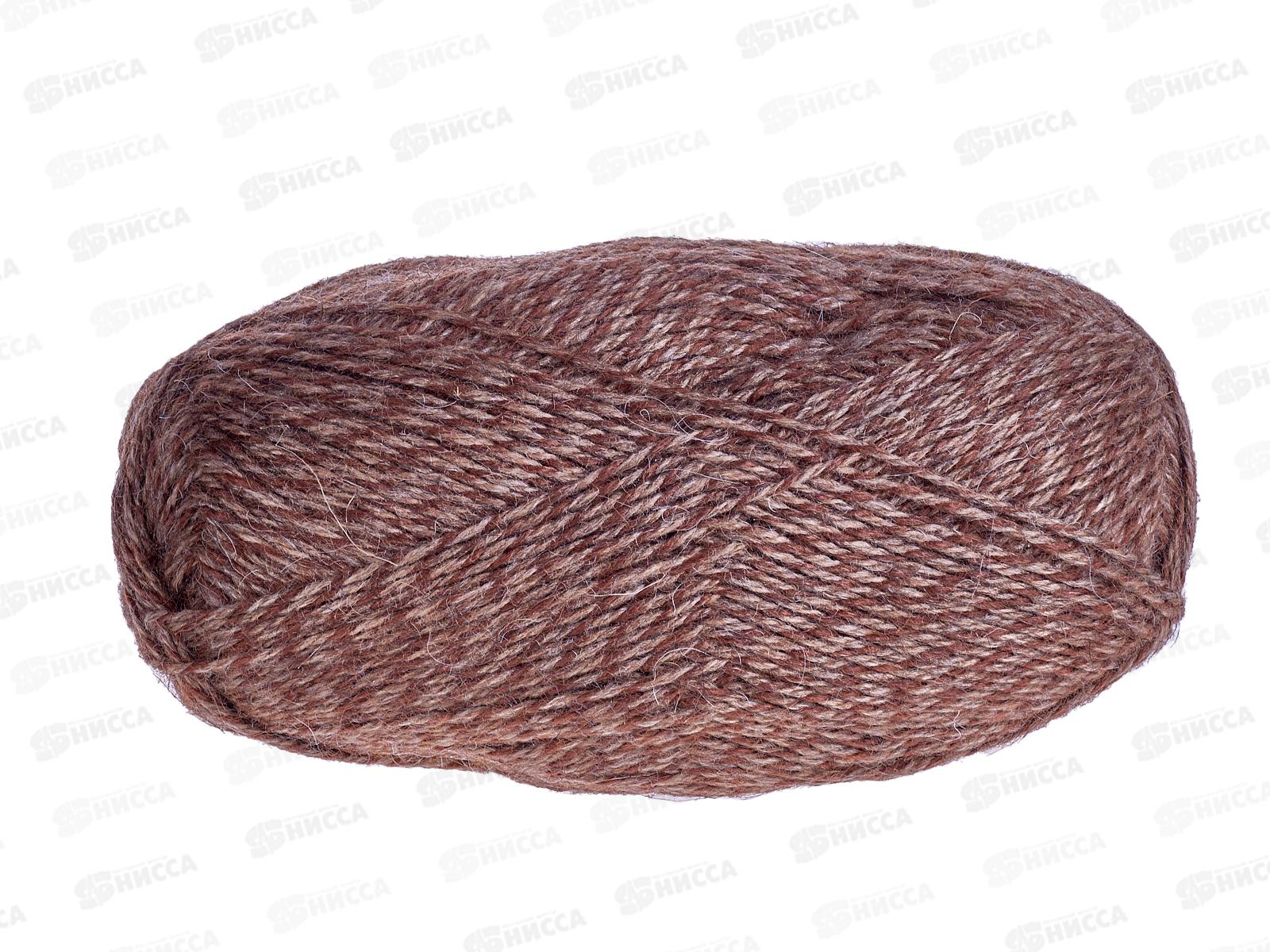 Пряжа Верблюжка Меланж4 403 70шерсть 30акрил 100гр 250м