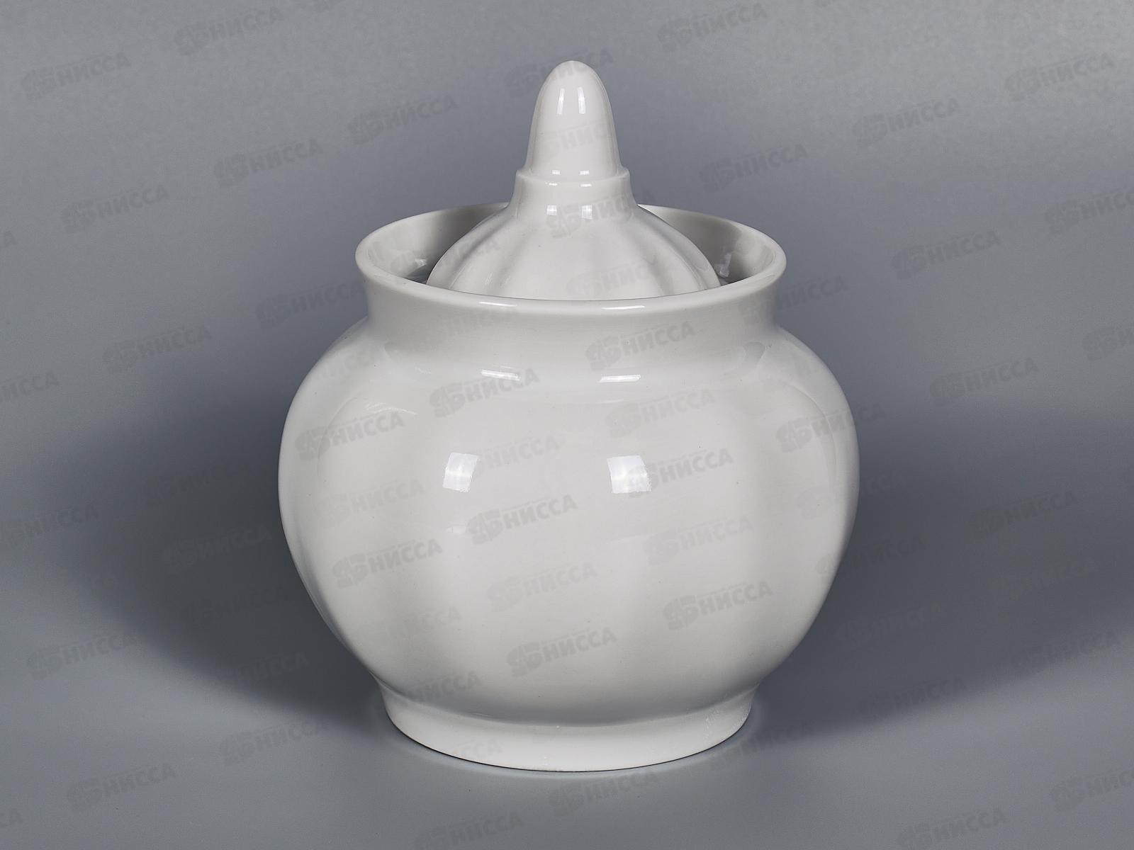 Сахарница 600см3 Гранатовый Белье *12  038052