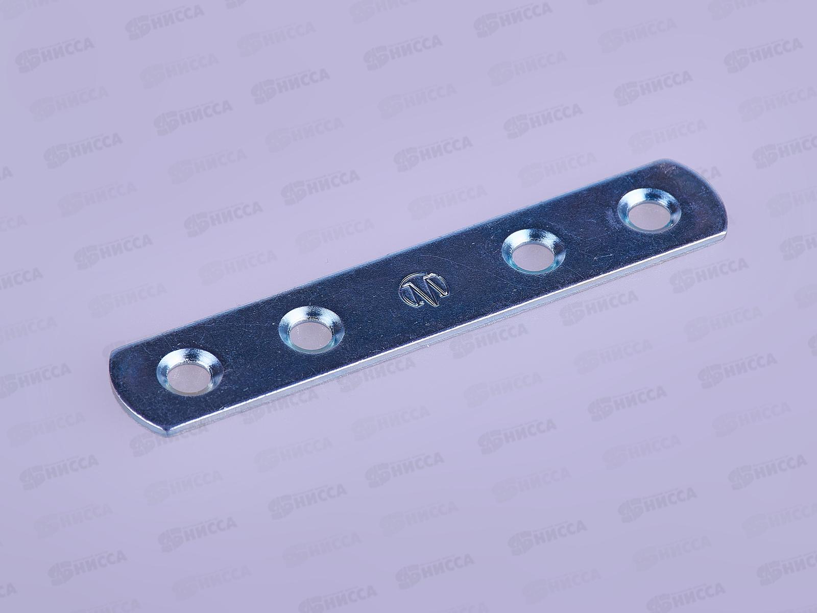 Пластина крепёжная 80*15*1,5 цинк *500