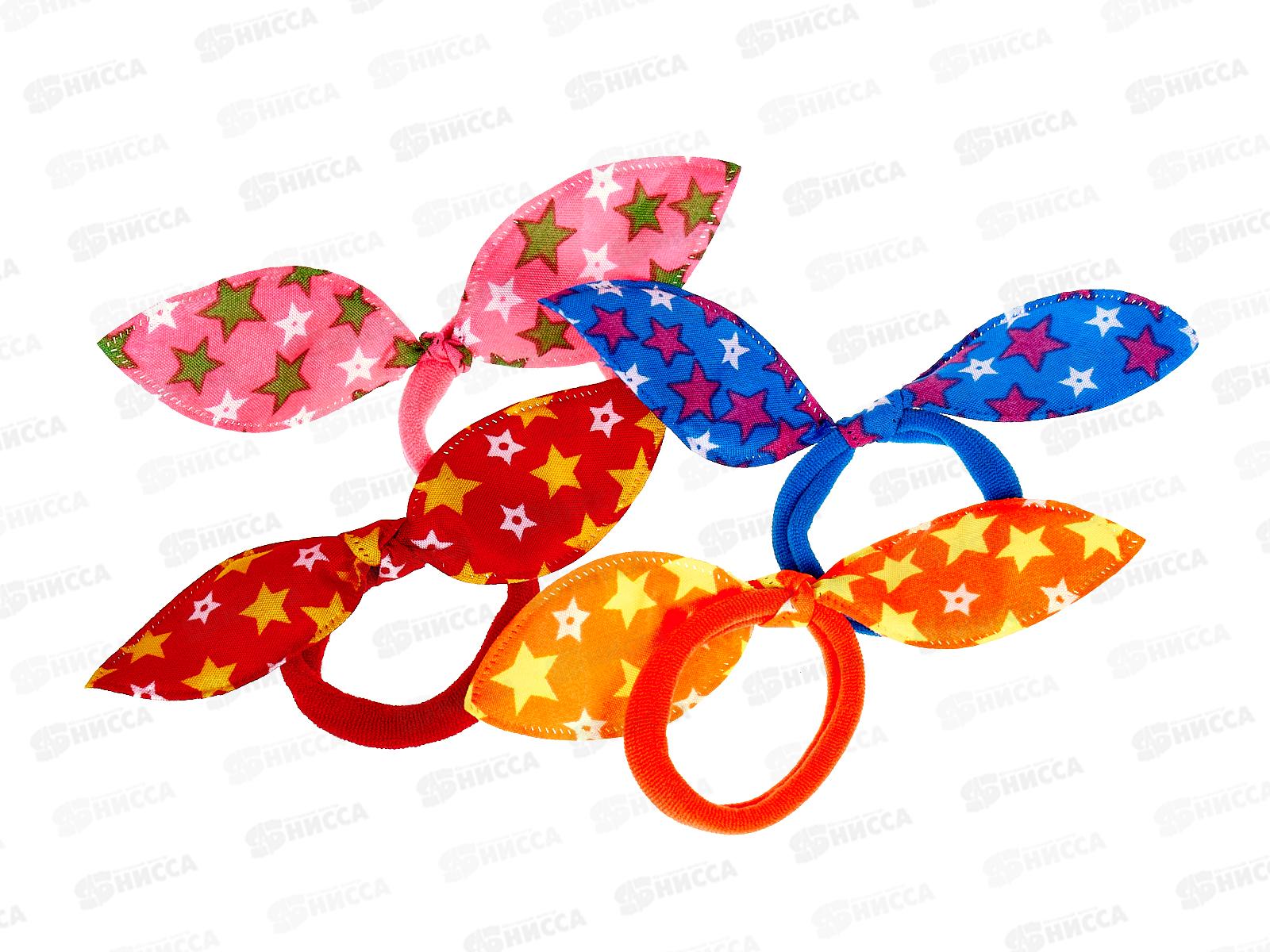 Резинка д/в &quotКокетка-Яркий горошек&quot 4шт 589-138