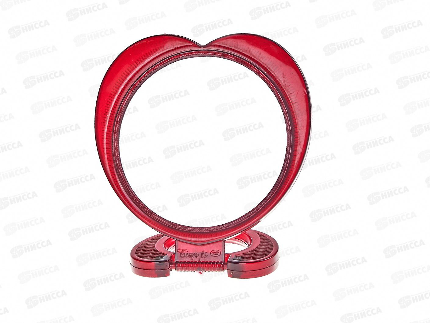 Зеркало настольное &quotГалантное&quot круг 13*13см микс 695-011