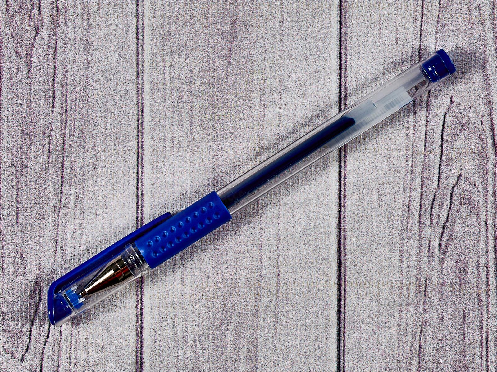 Ручка гелевая  BEIFA синяя, 0.35мм GPF0099BL *12/144/1152