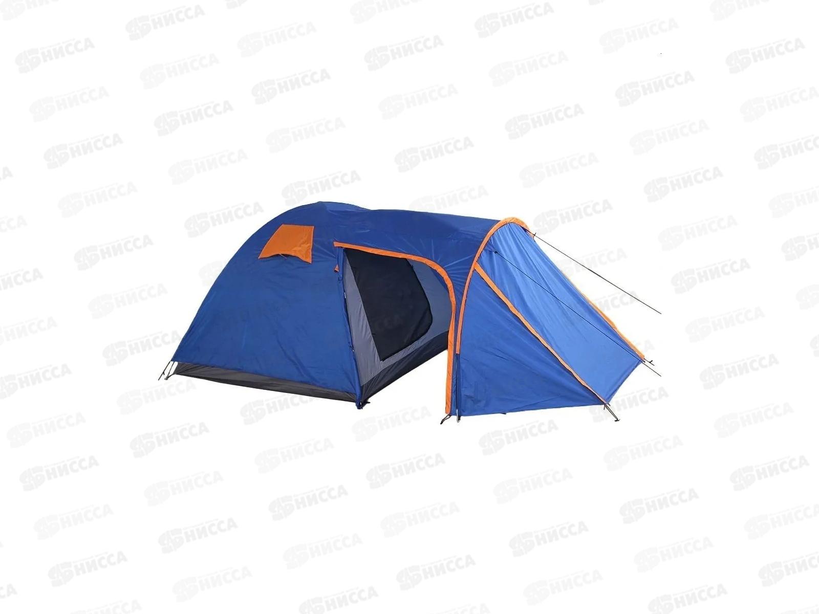 Палатка  туристческая 4 местная (215*100*90см)*215 2сл 681677