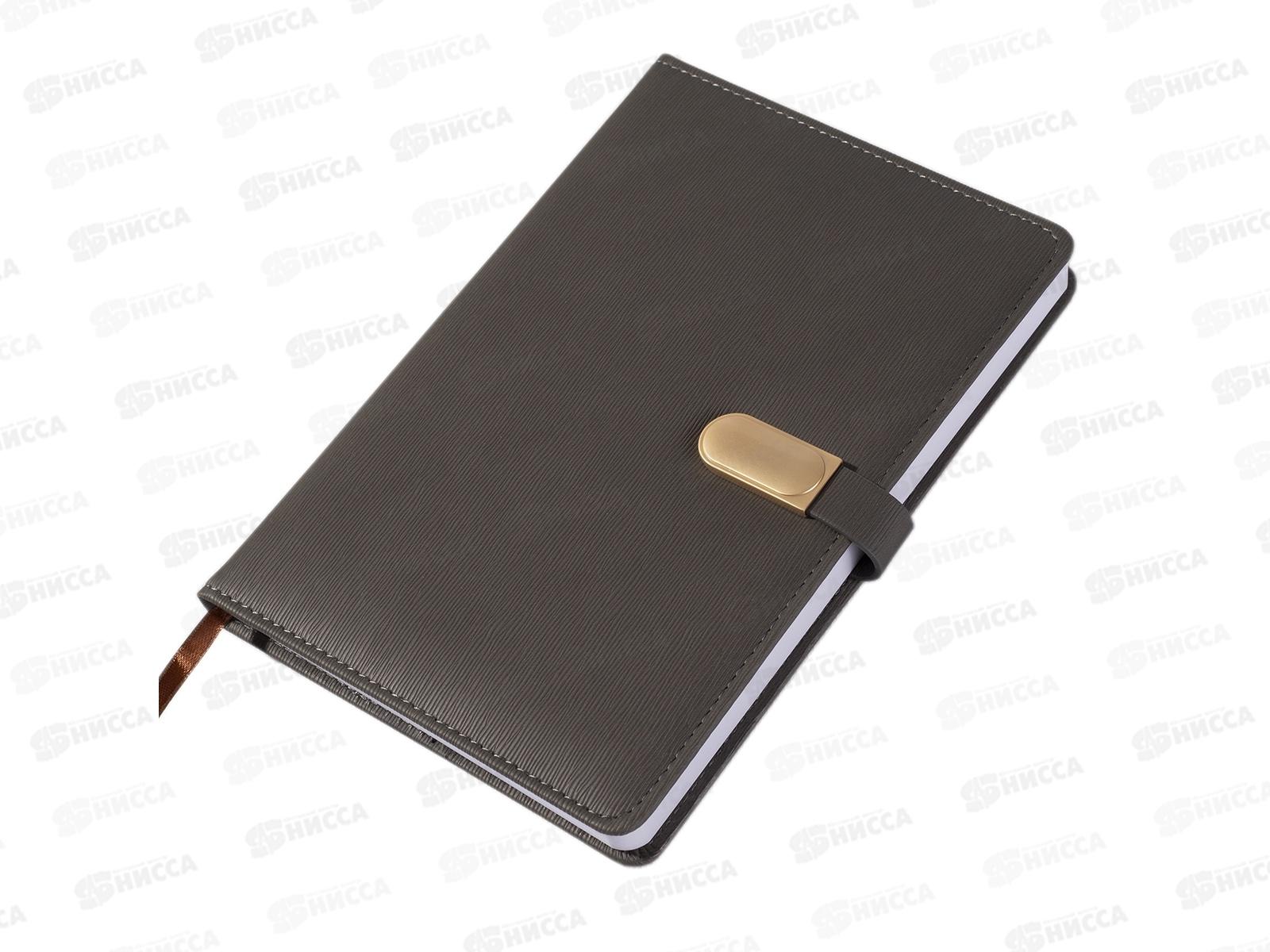 Ежедневник YALONG А5 140л кл. "Шик" ПВХ графитовый  YL-E-731/2