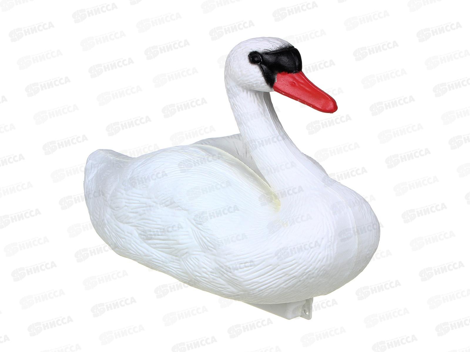 Фигура садовая &quotЛебедь&quot 34*19*24см пластик 162-187 г