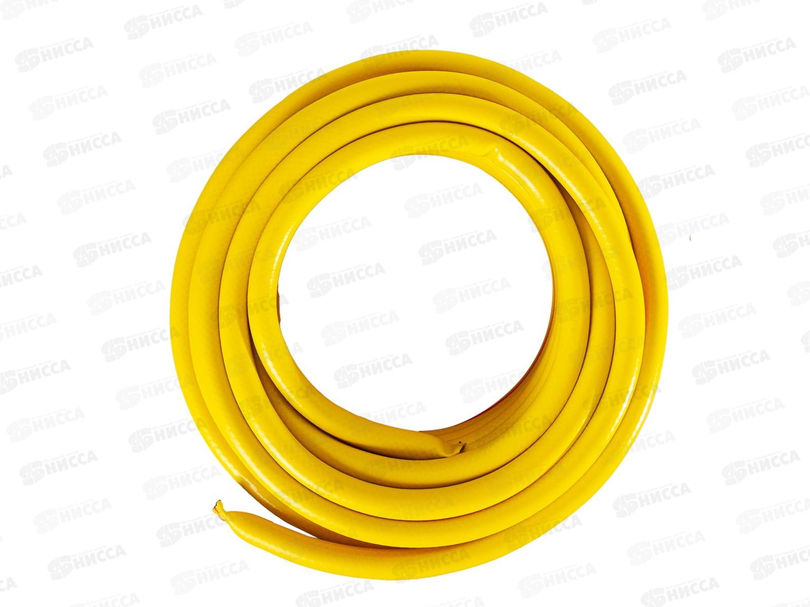 Шланг поливочный ПВХ усиленный премиум, пищевой 3-х слойный армированный  3/4, 25м чёрн-красн.