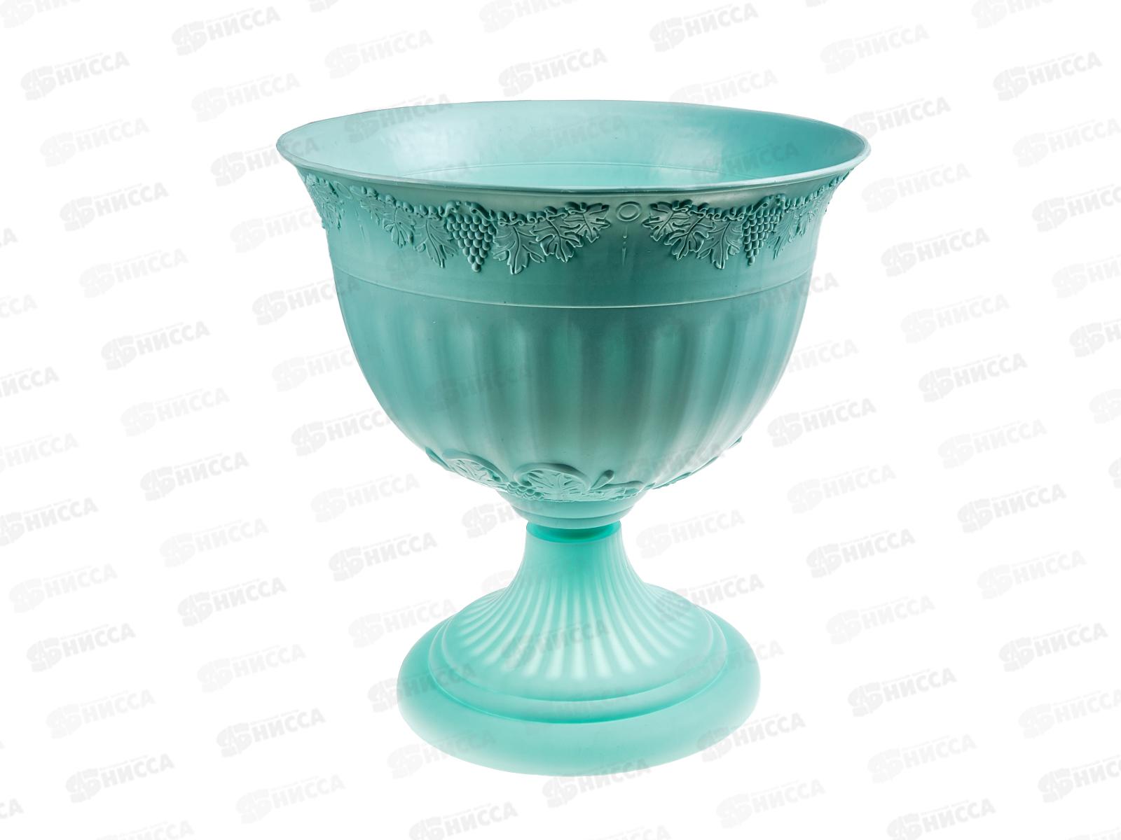 Вазон Ангара N2 8л зеленый мятный Ангарск *10