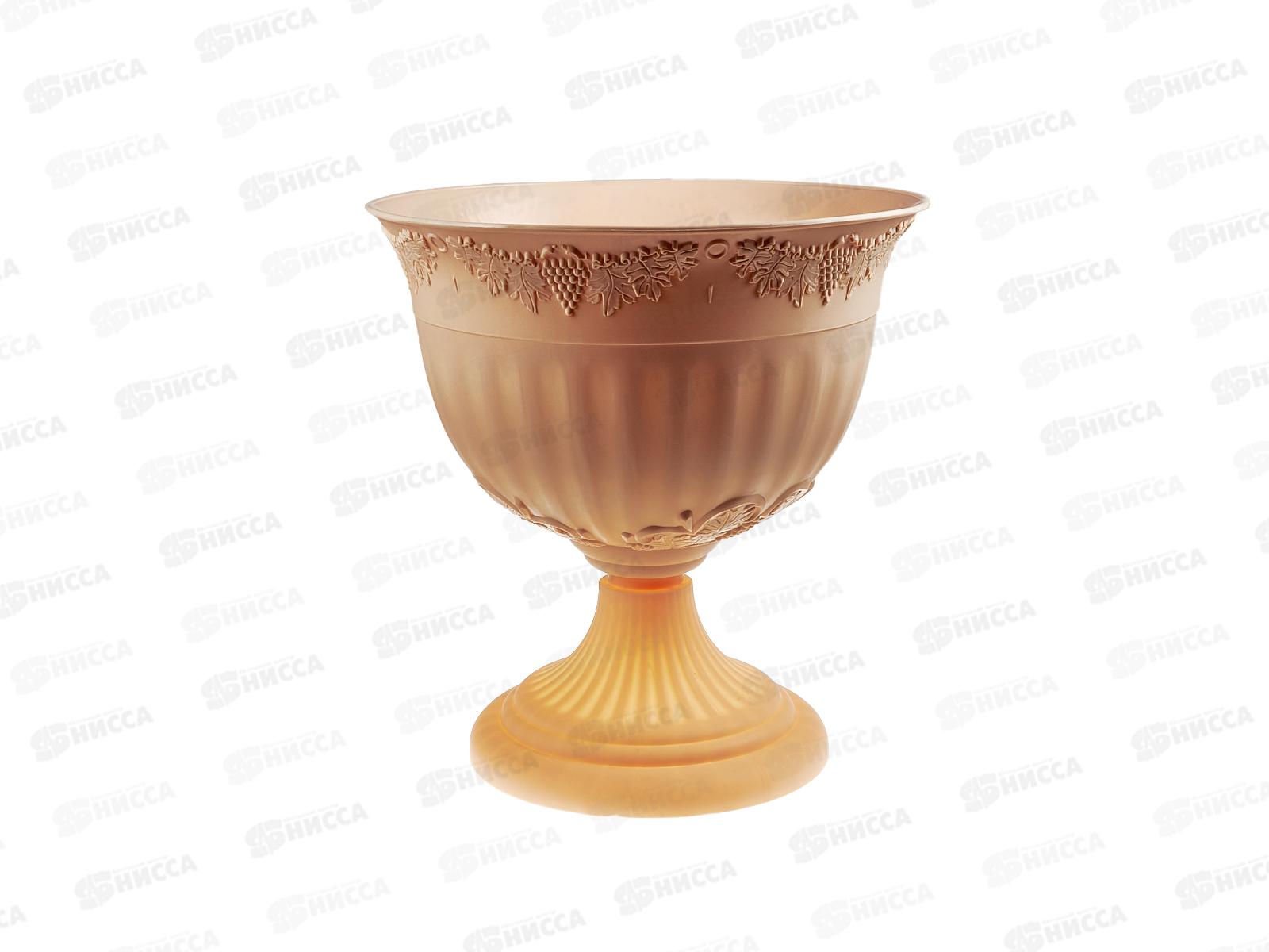 Вазон Ангара N3 12л бежевый Ангарск *5