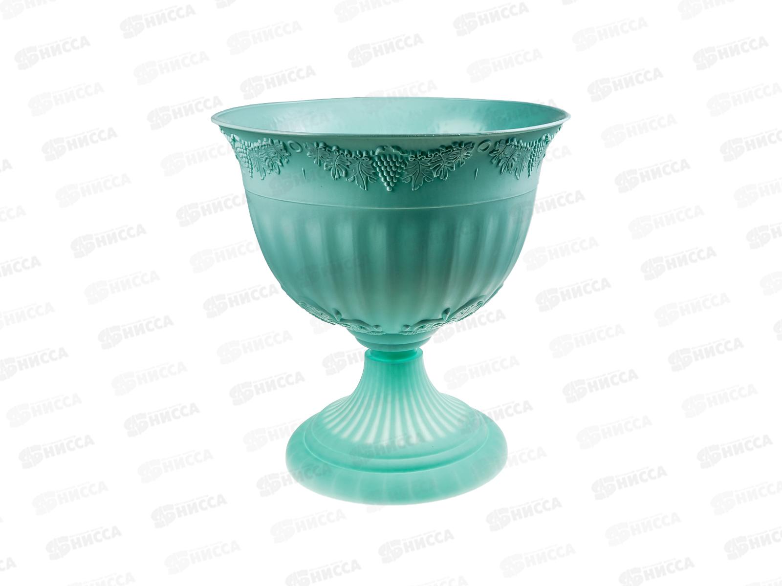 Вазон Ангара N3 12л зеленый мятный Ангарск *5