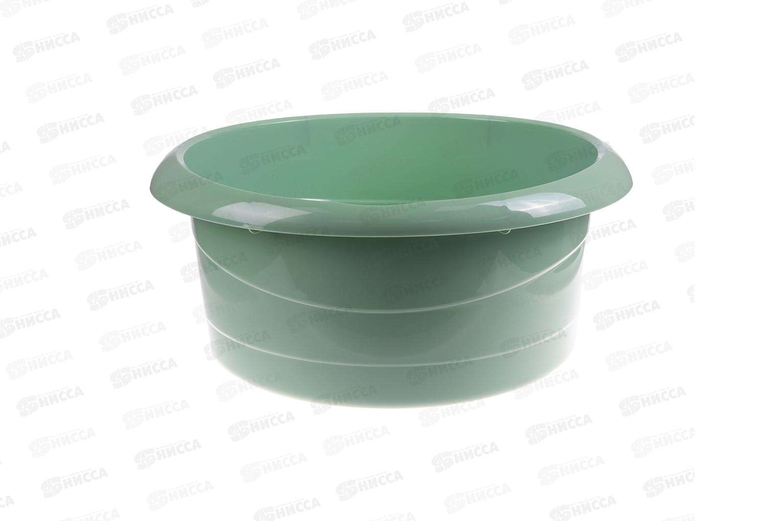 Таз 10л пищевой "Волна" Оливковый Ангарск *5