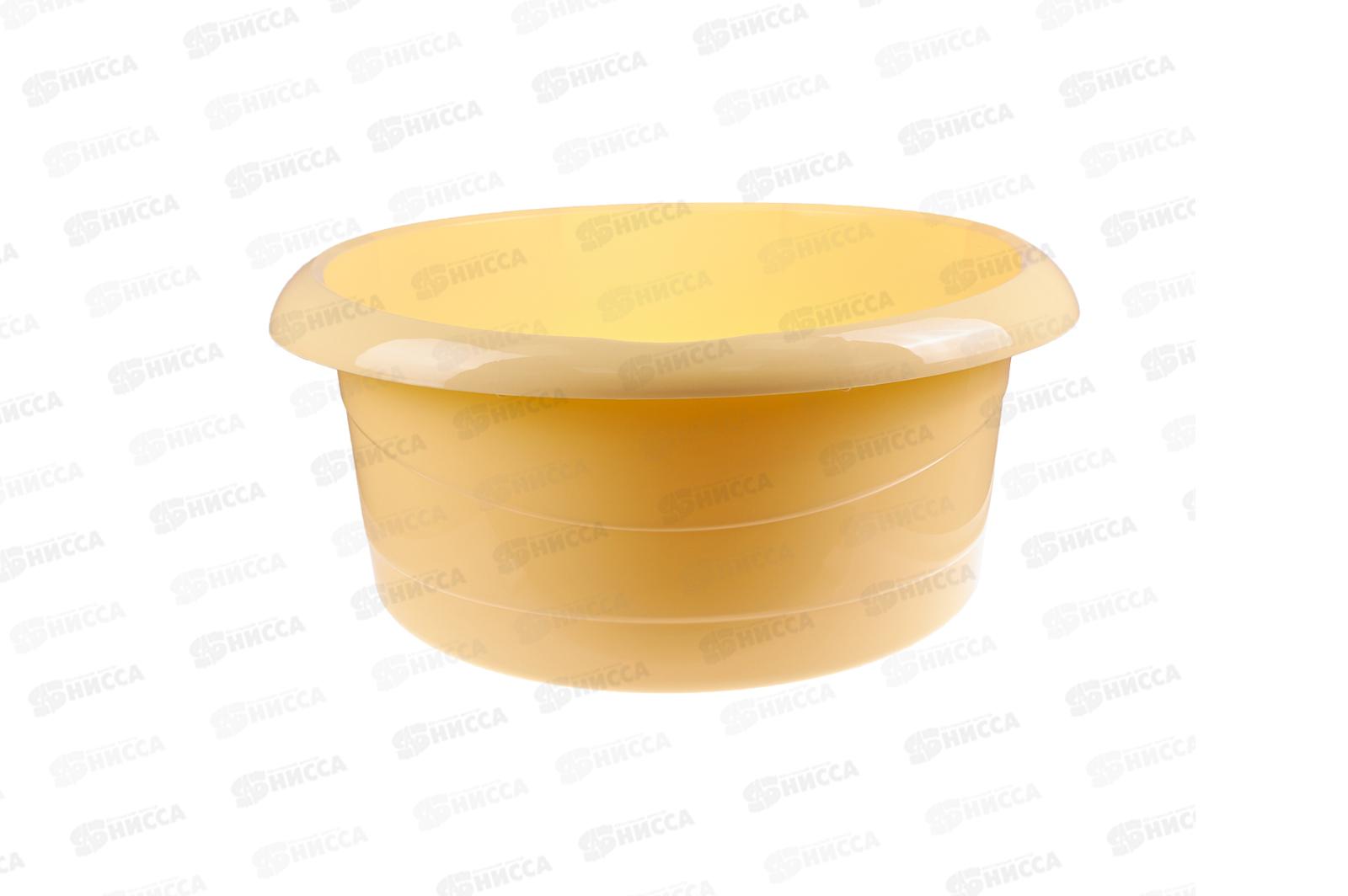 Таз 26л пищевой &quotВолна&quot желтый Ангарск *5