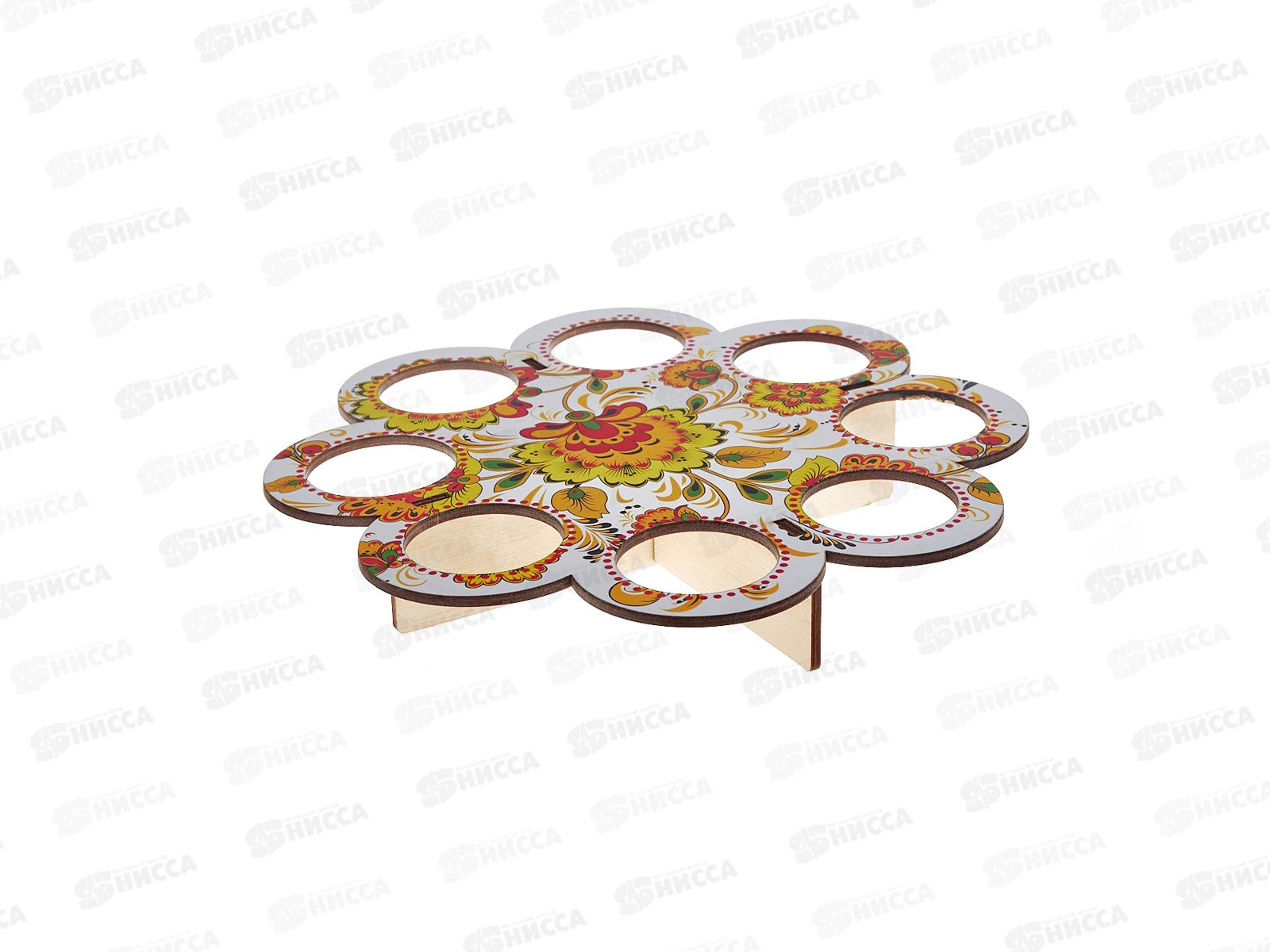 Подставка под пасхальные яйца дерево Пасха ПХ01-09