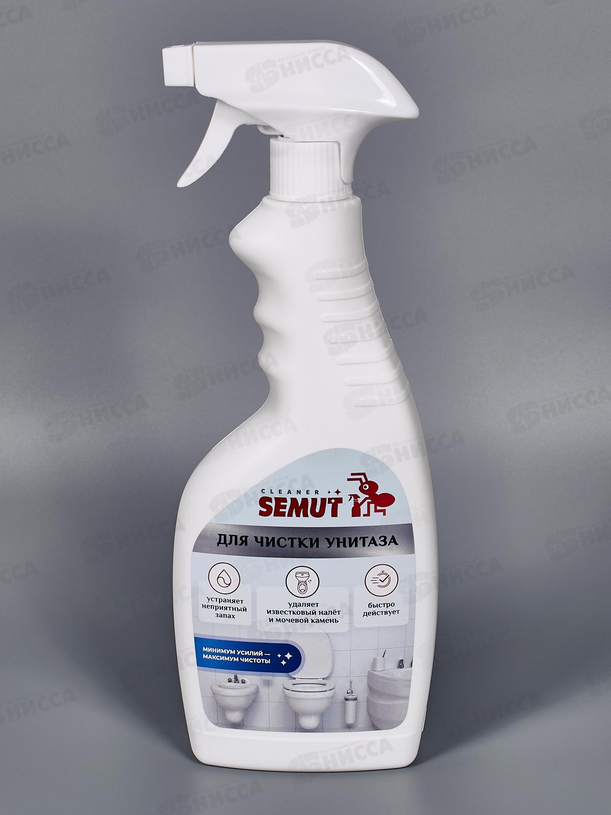 SEMUT средство для чистки унитазов спрей 500мл *12