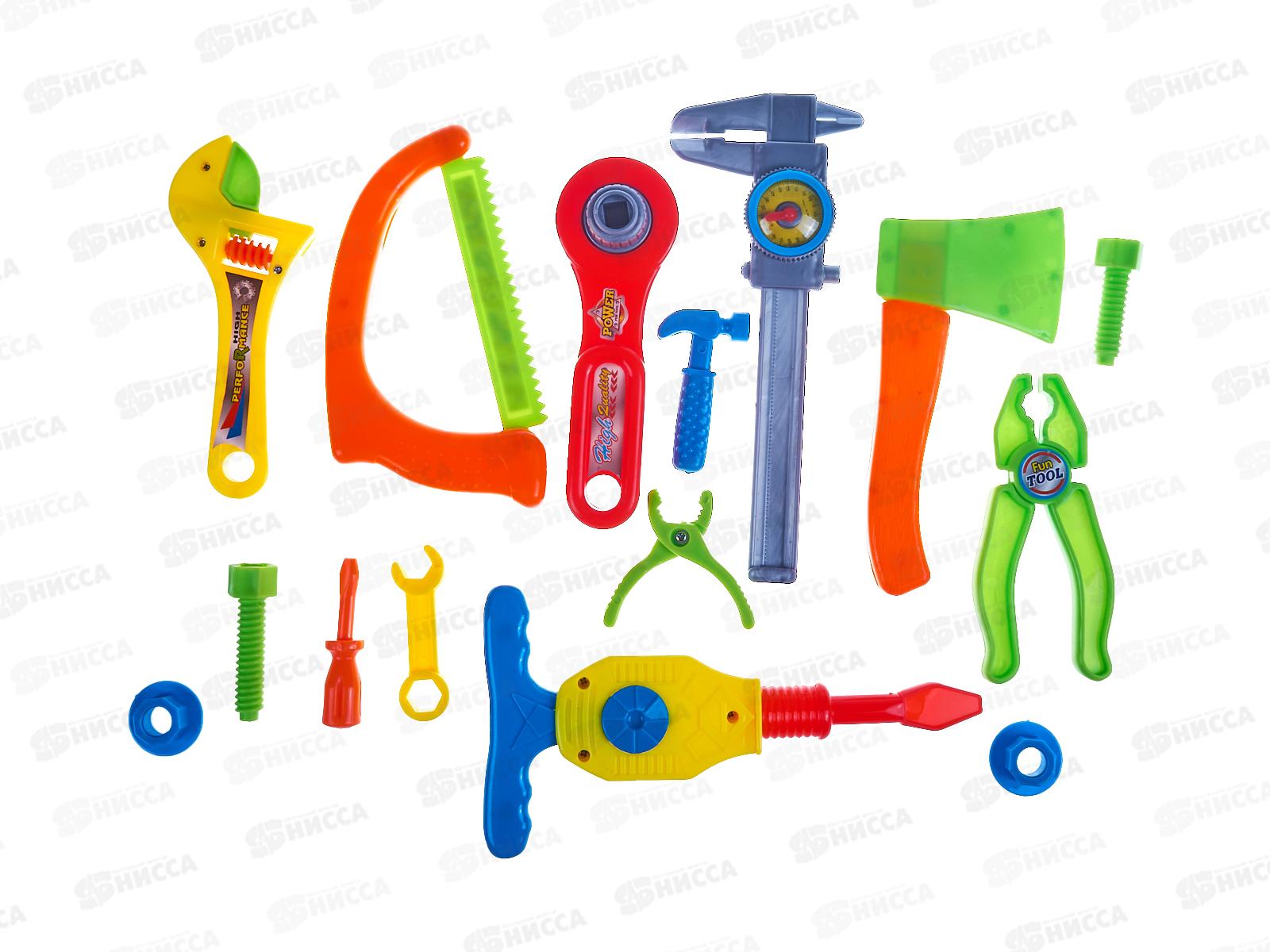 Набор инструментов "Мастер" 15 предм. 2318913 пакет (19,5х10х3см)