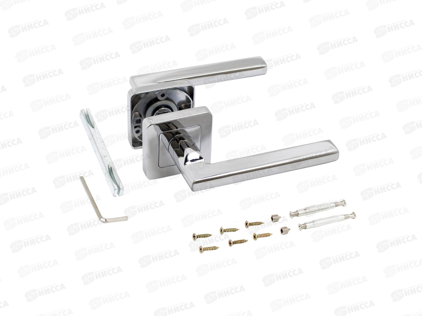 Ручки для дверей Аллюр Венсан CP 2620 хром (комплект) *20 711