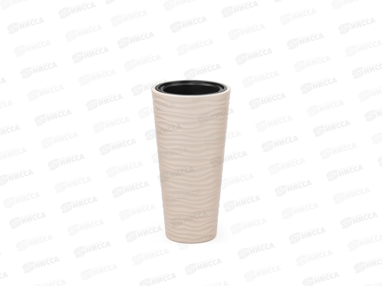 Кашпо Оазис 25л Св-бежевый М8077 *2