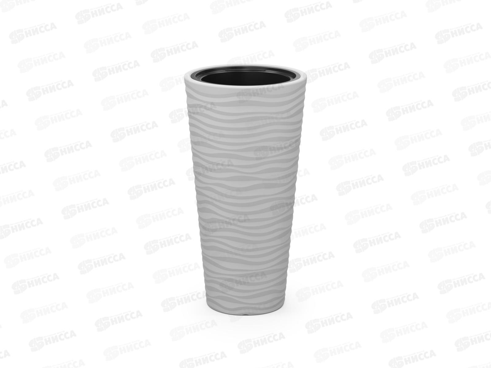 Кашпо Оазис 43л Серый М8079 *2