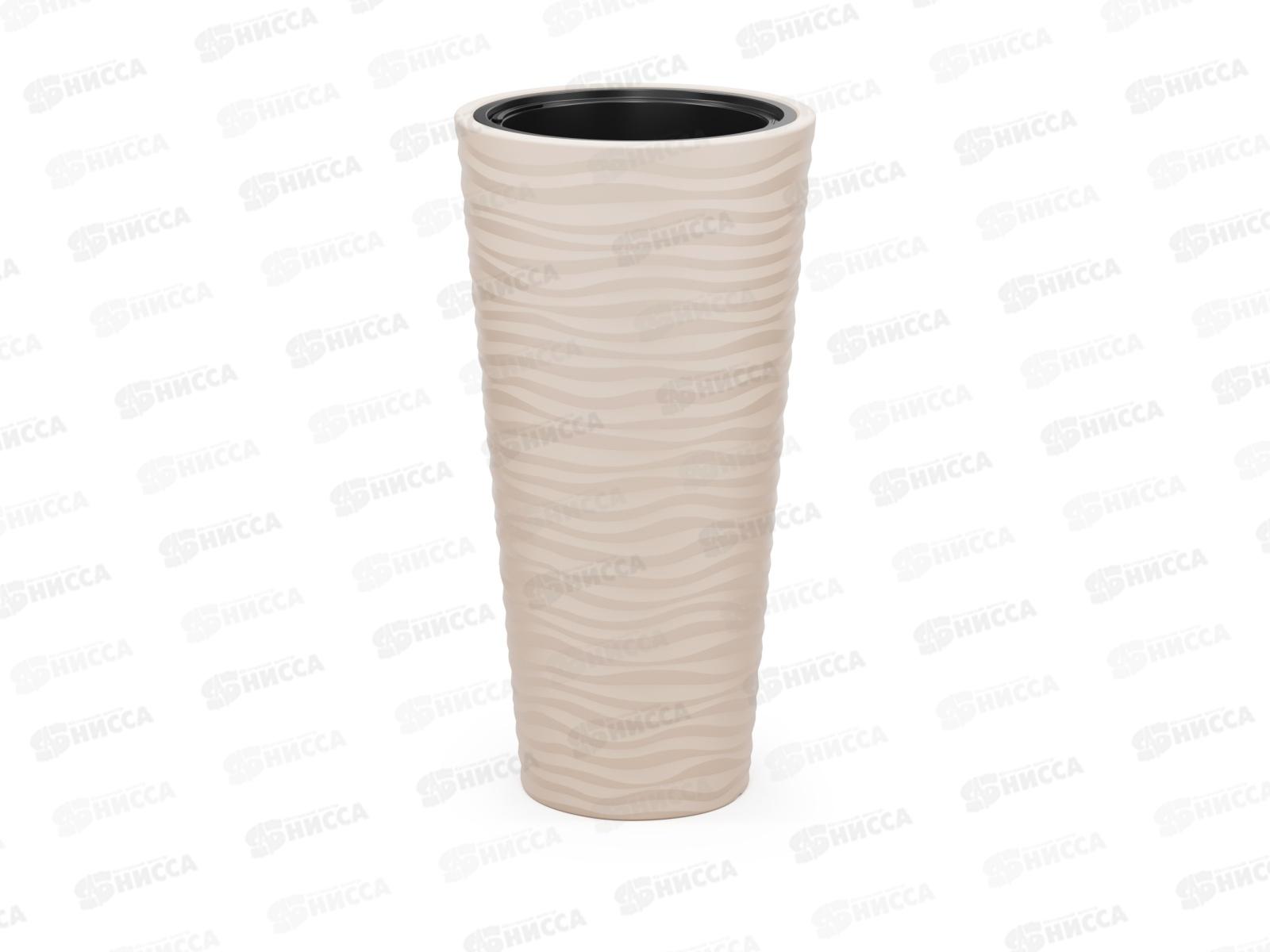 Кашпо Оазис 63л Светло-бежевый М8083 *2