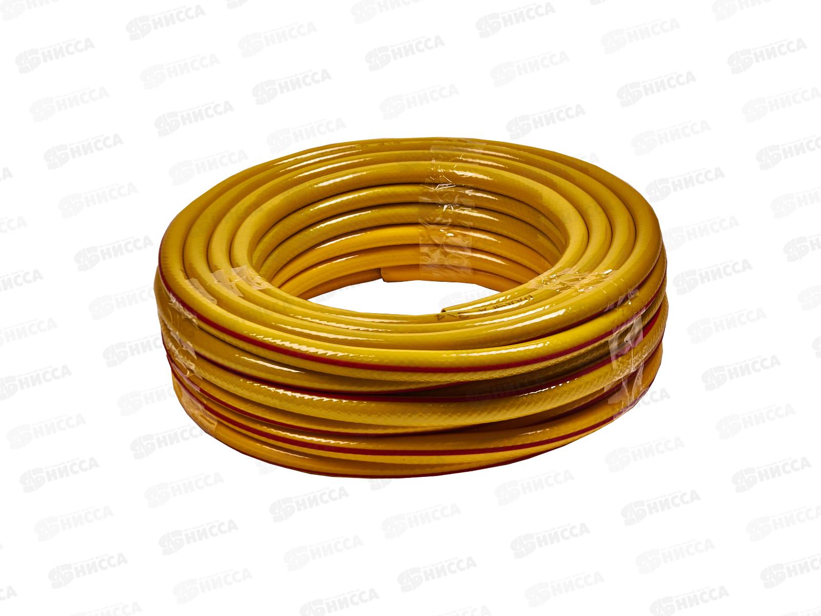 Шланг поливочный ПВХ армированный 3-х слойный 3/4" Радуга 25м 104155