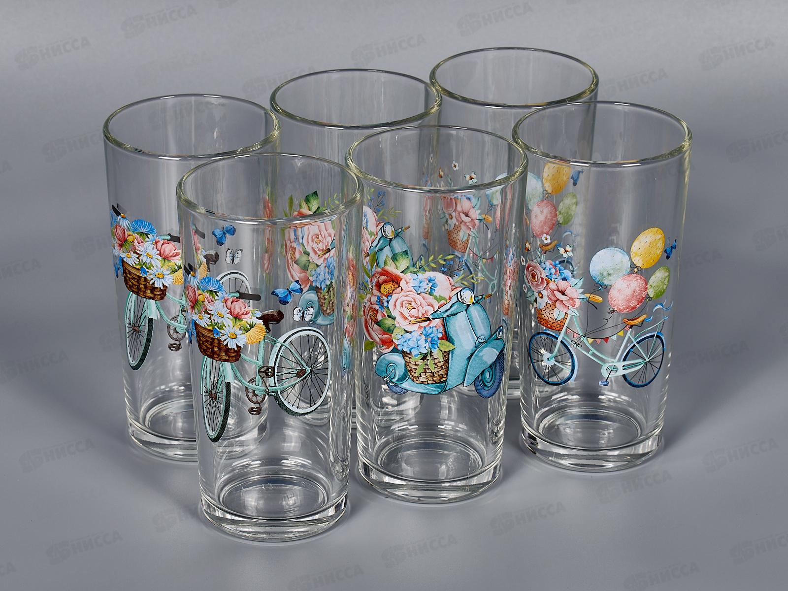 Набор стаканов &quotОда&quot (Романтика) 6шт. 230см3 1256