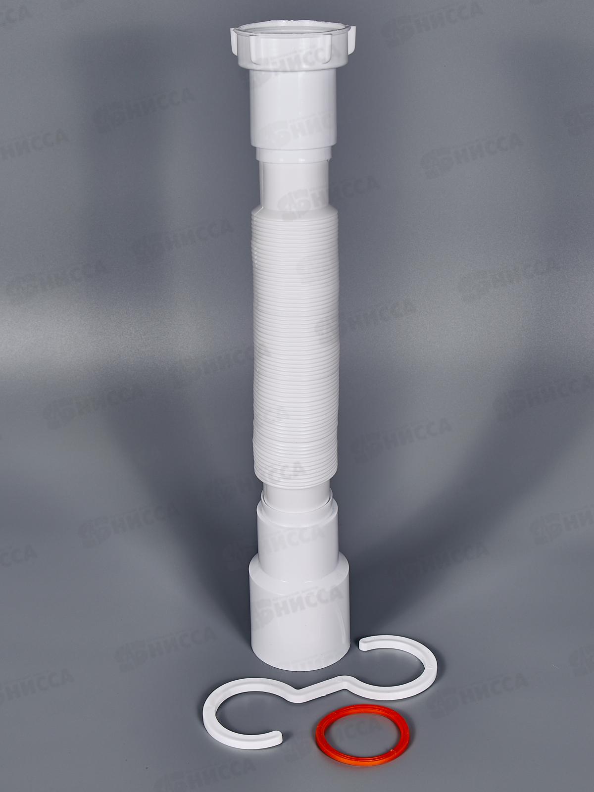 Гибкий отвод ГОГ-0,8 м (с гайкой)