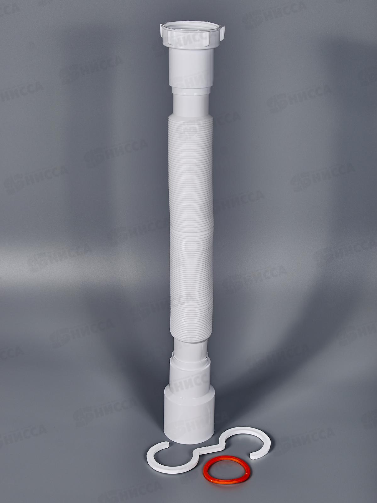 Гибкий отвод ГОГ-1,2 м (с гайкой)