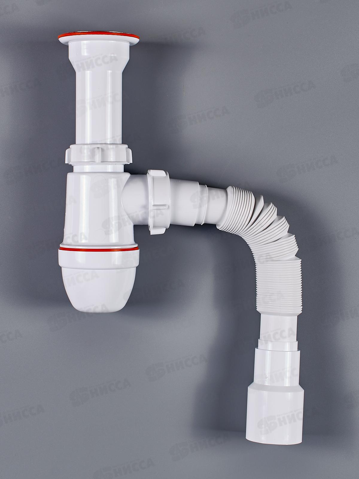 Сифон СУ-01 для умывальника (литой)