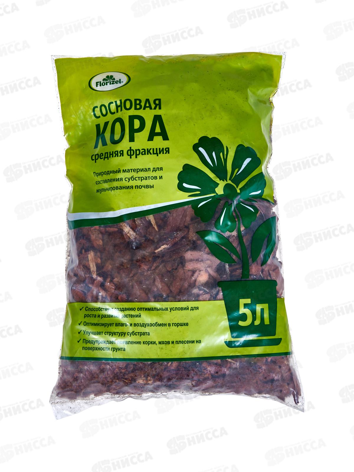 Кора сосновая 5л- Florizel Био Мастер *5