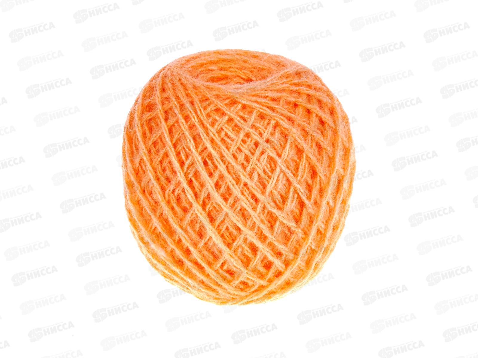 Пряжа 100% акрил 50гр130м (облепиха) *10