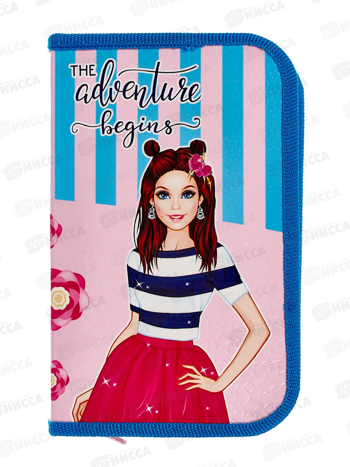 Пенал ПЧЕЛКА 1отд., Модница 190*115  ПО-22 *35