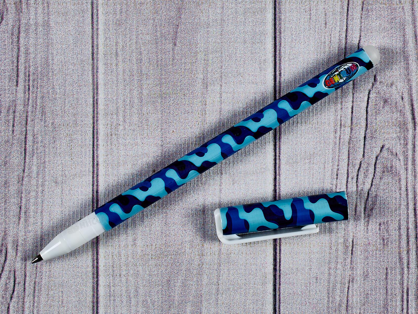 Ручка пишет-стирает  Centrum Камуфляж,гел.син.87920*48