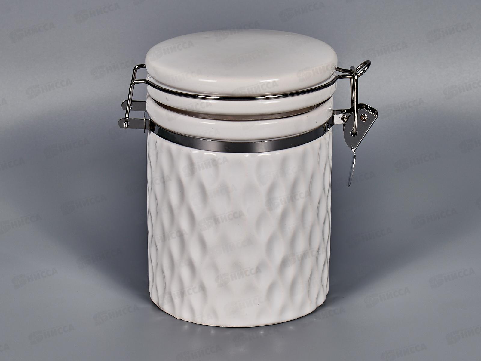 Банка Жемчужная волна 750мл с клипсой в подарочной упаковке MFK07953